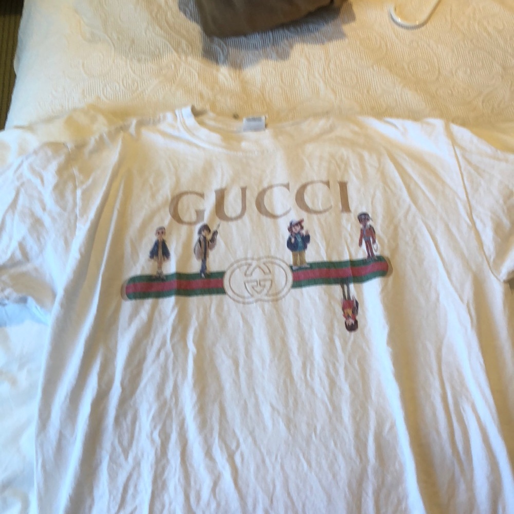 “GUCCI” STRANGER THINGS GRAPHIC TEE
